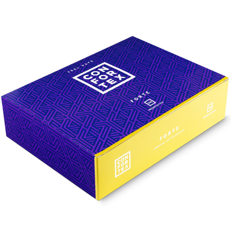 Confortex Nature Forte - Preservativi Extra Resistenti 144 Pezzi