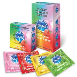 SKINS - PELLI CONDOM GUSTI 12 PACK