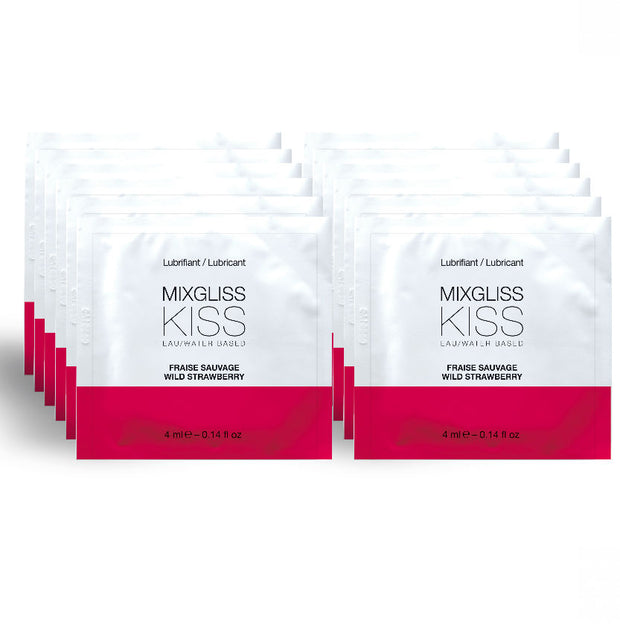 Mixgliss Lubrificante Monodose Gusto Fragola 12x4ml Base Acqua