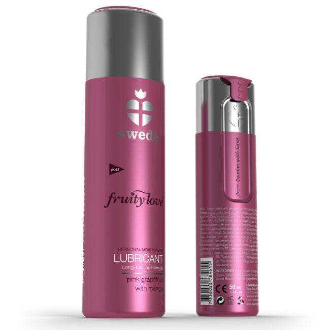 Swede - Lubrificante Fruity Love Pompelmo Rosa Con Mango 100 Ml