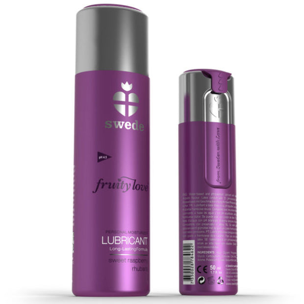 Swede Fruity Love Lubrificante Lampone Rabarbaro 50ml Body-Safe
