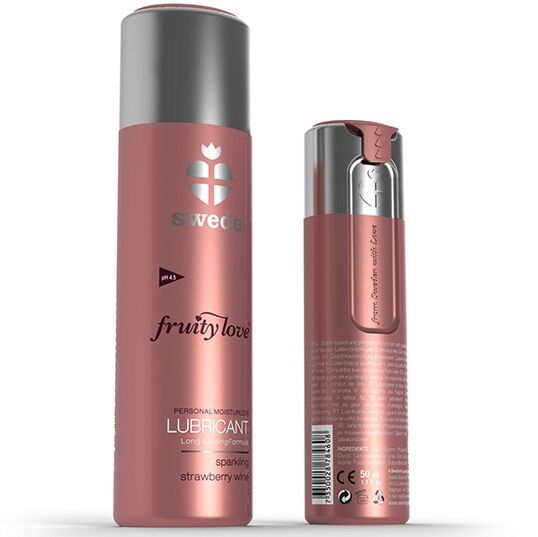 Swede Fruity Love Lubrificante Fragola e Vino 100ml Body-Safe