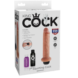 Dildo Realistico KING COCK 17.8cm in Materiale Body-Safe