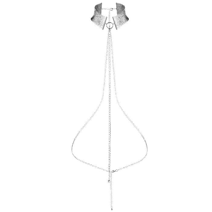 Bijoux Indiscrets Désir Métallique Collana Corpo Argento