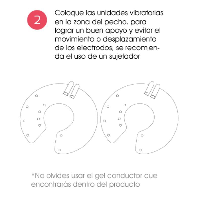 500 Cosmetici - U Breast Elettrostimolazione Aumento Seno