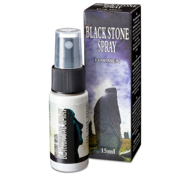 Cobeco - Spray Ritardante Black Stone Per Uomo 15Ml