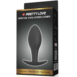 Pretty Love - Plug Anale In Silicone Anchor 8,5 Cm Nero