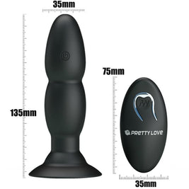Pretty Love - Vibratore A Plug E Rotazione Con Telecomando
