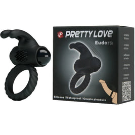 PRETTY LOVE - ANELLO VIBRANTE EUDORA CON STIMOLATORE