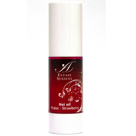 Extase Sensual Olio Massaggio Riscaldante Fragola 30ml