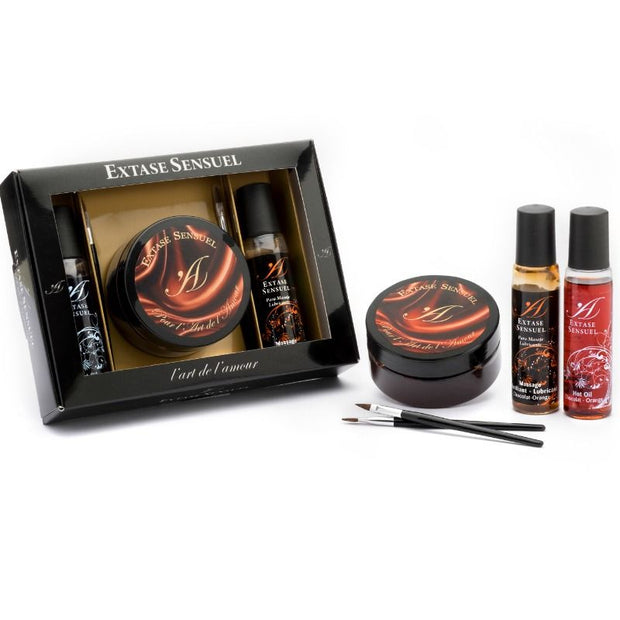 Extase Sensual Kit Scrigno Cioccolato Afrodisiaco Premium