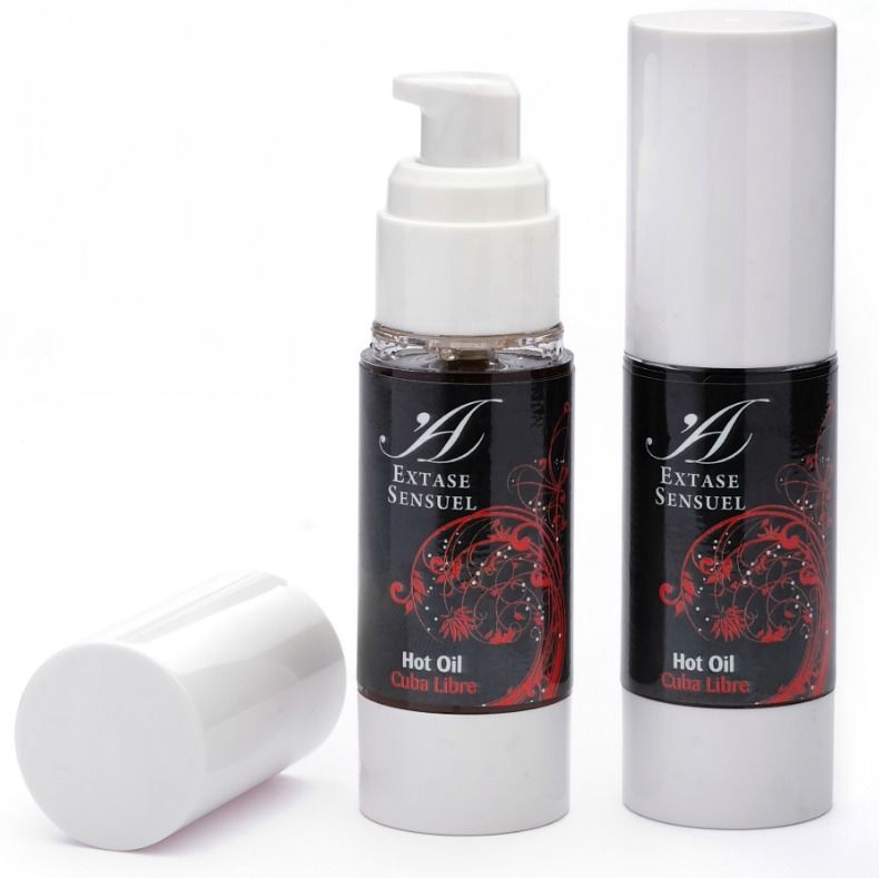 Extase Sensual Olio Stimolante Effetto Calore 30ml Cuba Free