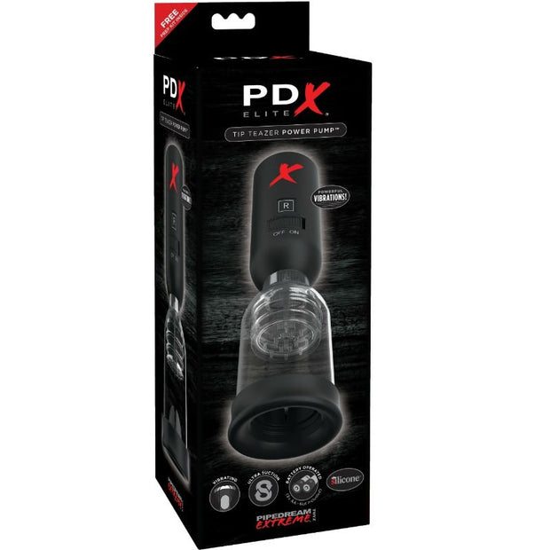 Masturbatore Premium PDX ELITE con Vibrazione - Silenzioso