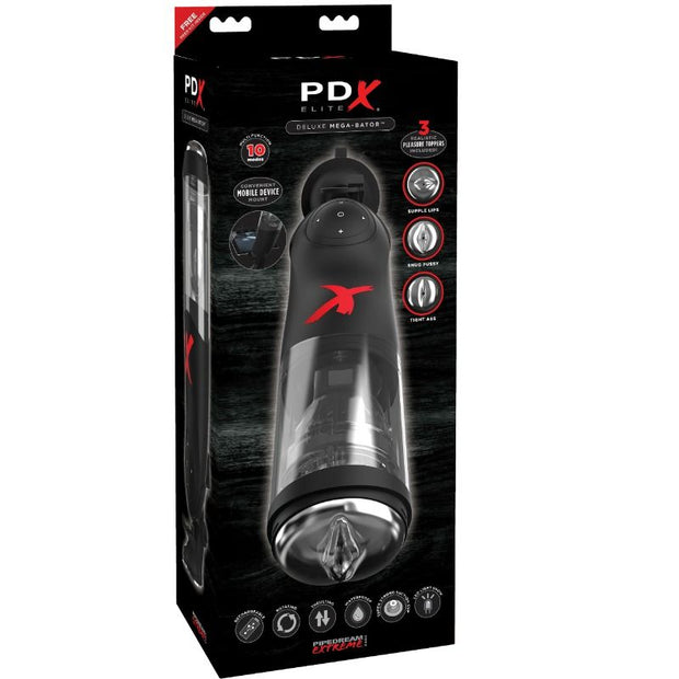 Masturbatore Vibrante Premium PDX ELITE in Materiali Body-Safe