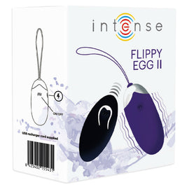 Intense - Flippy Ii Uovo Vibrante Con Telecomando Viola