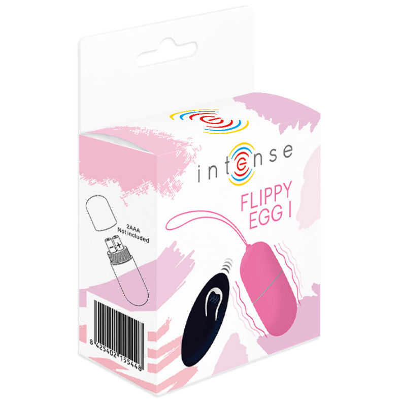 Intense - Flippy I Uovo Vibrante Con Telecomando Rosa
