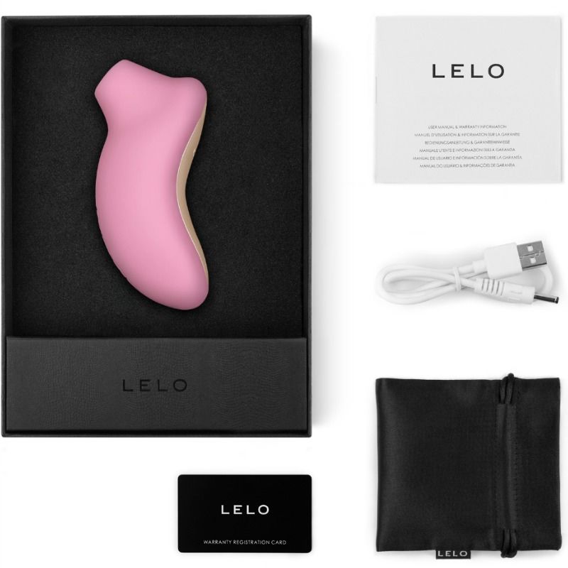 LELO Sona Stimolatore a Onde Soniche Rosa Premium Body-Safe - immagine 2