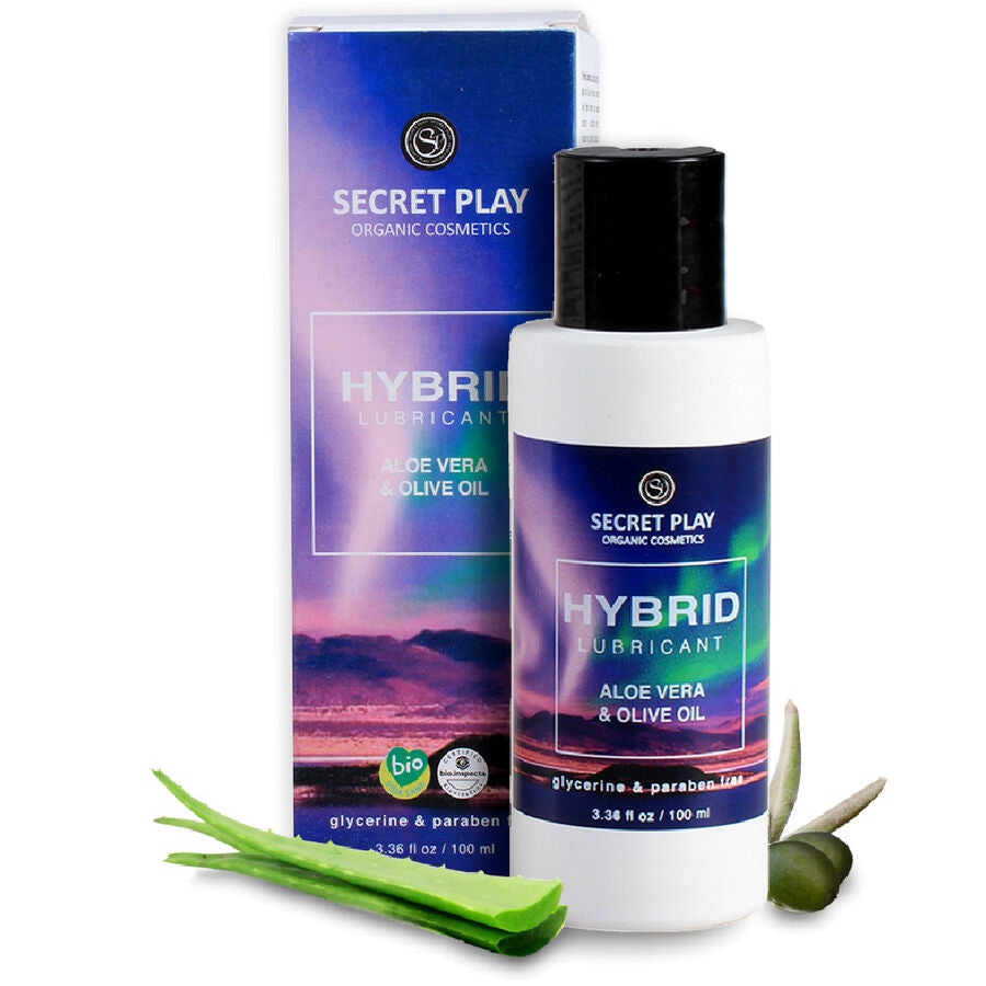 SecretPlay Lubrificante Biologico Ibrido 100ml Premium