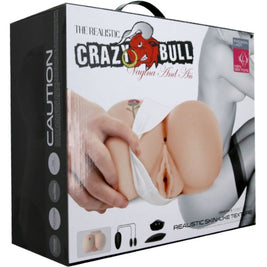 Masturbatore CRAZY BULL Premium con Vibrazione Body-Safe