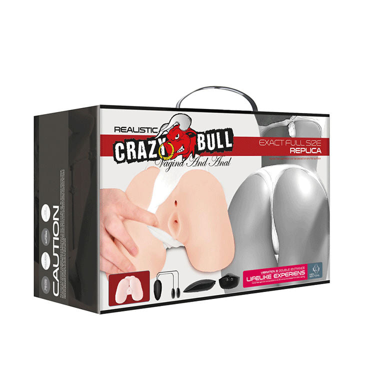 Masturbatore Maschile Vibrante CRAZY BULL in Silicone