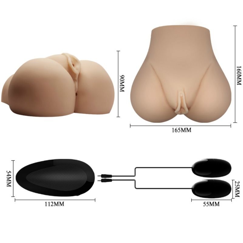 Masturbatore Maschile Vibrante in Silicone Body-Safe Premium