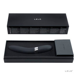 Lelo Elise Vibratore Nero Ricaricabile in Silicone con 5 Modalità