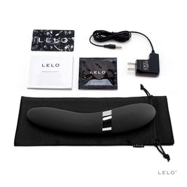 Lelo Elise Vibratore Nero Ricaricabile in Silicone con 5 Modalità