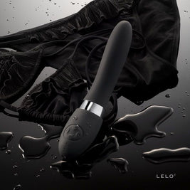 Lelo Elise Vibratore Nero Ricaricabile in Silicone con 5 Modalità