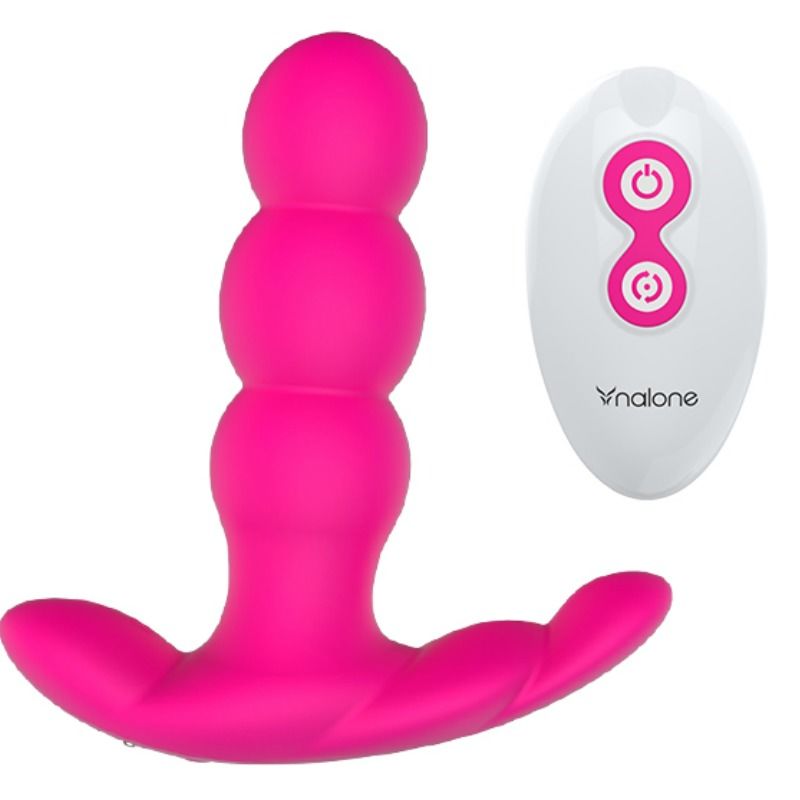 Nalone Pearl Vibratore Telecomandato in Silicone Premium Nero