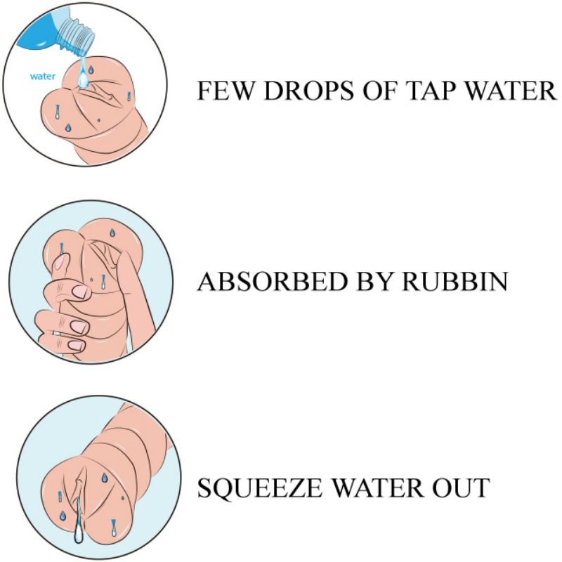 Crazy Bull - Masturbador Vagina Con Pelle D'Acqua Modello 3