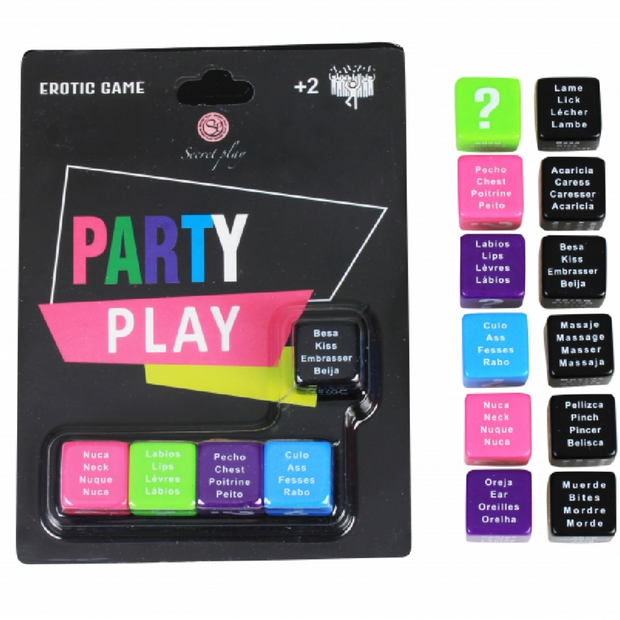 SecretPlay Party Play 5 Dadi - Gioco di Coppia per Serate Divertenti