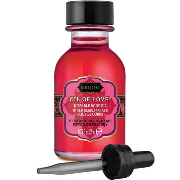 Kamasutra Olio per Massaggio Commestibile Fragola 22ml
