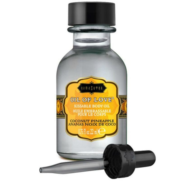 Kamasutra Olio Alimentare Cocco e Ananas 22ml Massaggio
