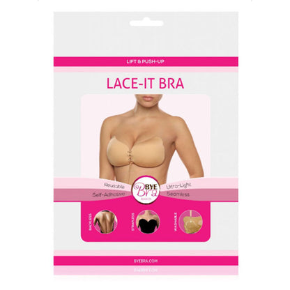 Bye-Bra - Lace-It Enhancement Push-Up Nero Coppa C