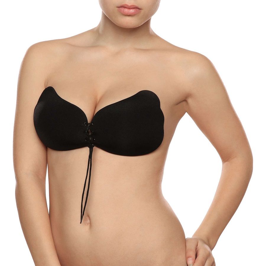 Bye-Bra - Lace-It Enhancement Push-Up Nero Coppa C