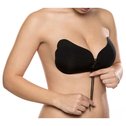 Bye-Bra - Lace-It Enhancement Push-Up Nero Coppa C