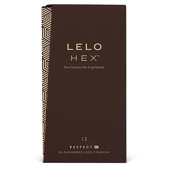 LELO HEX Respect XL Preservativi Taglia Grande 12 Pezzi