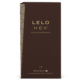 LELO HEX Respect XL Preservativi Taglia Grande 12 Pezzi