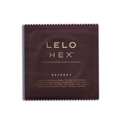 LELO HEX Respect XL Preservativi Taglia Grande 3 Pezzi