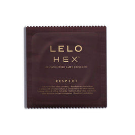 LELO HEX Respect XL Preservativi Taglia Grande 3 Pezzi