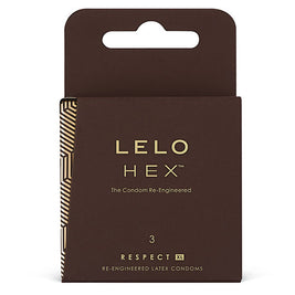 LELO HEX Respect XL Preservativi Taglia Grande 3 Pezzi - immagine 2