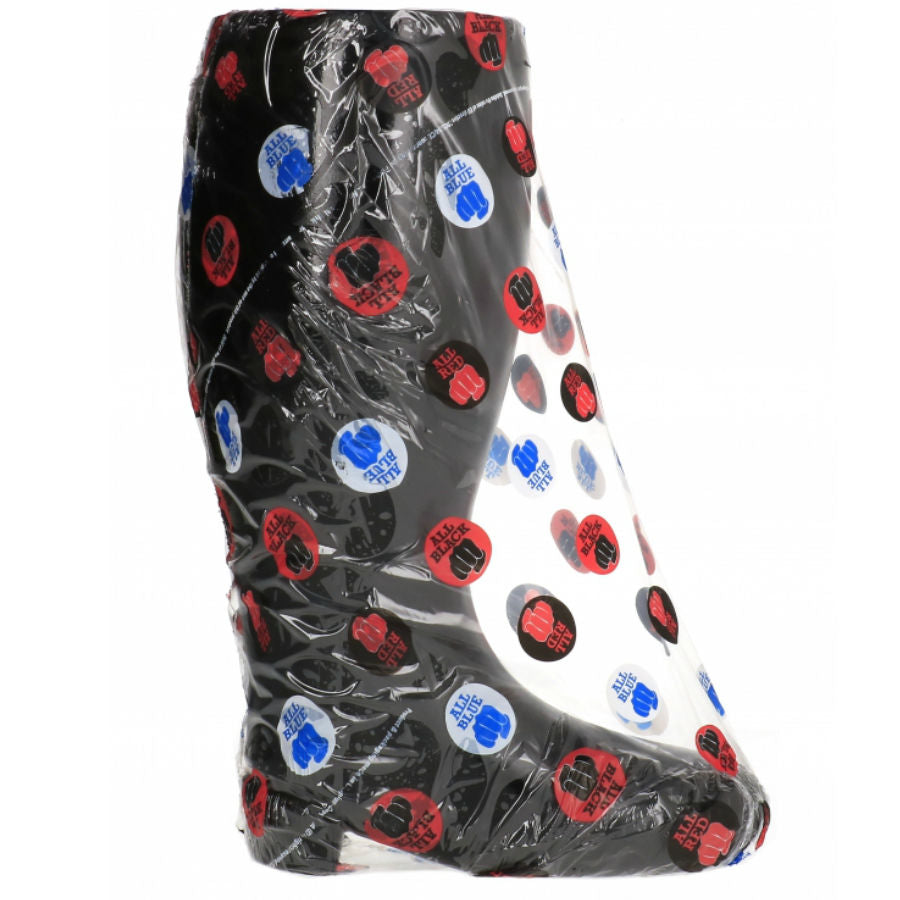 Tutto Nero - Stivale Da Fisting Morbido Gigante 31 Cm