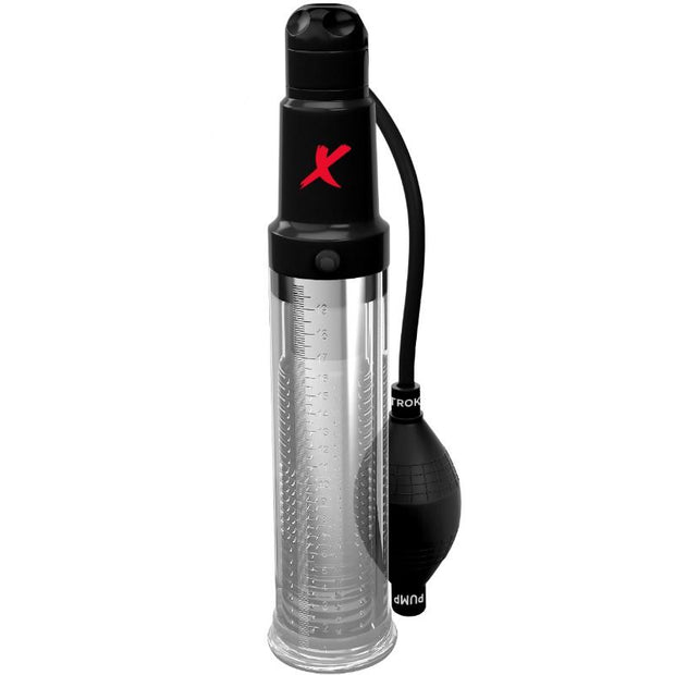 PDX ELITE - SUCK N PUMP STROKER MASTURBATORE VIBRANTE POMPA AD ONDA STIMOLANTE