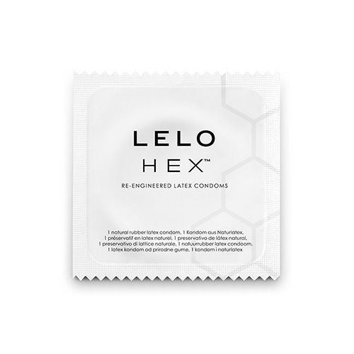 LELO HEX™ Preservativi Ultra Sottili con Struttura Esagonale (36 Unità)