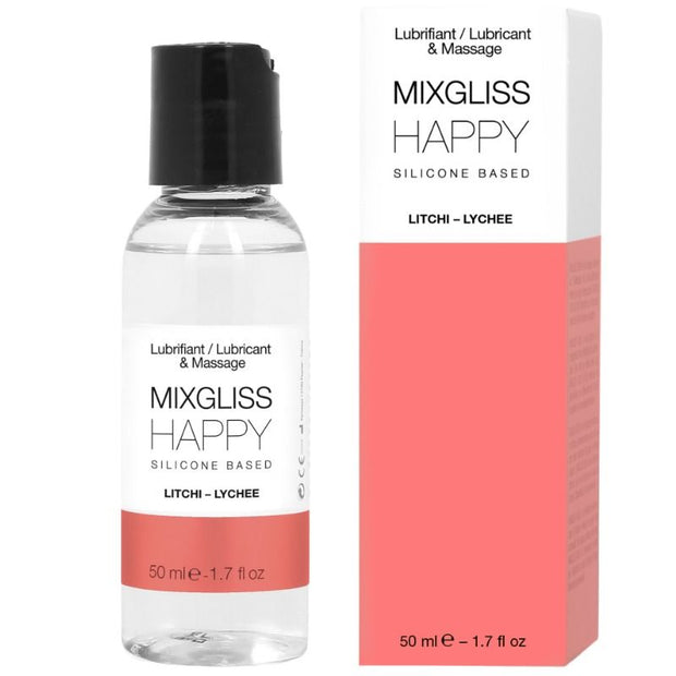 Mixgliss Happy Litchi Lubrificante al Silicone Aromatizzato 50ml