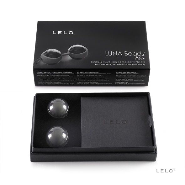 Lelo - Luna Beads Noir Palline Di Kegel
