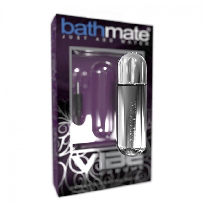 Bathmate Vibe Proiettile Vibrante Premium Argento Compatto - immagine 3
