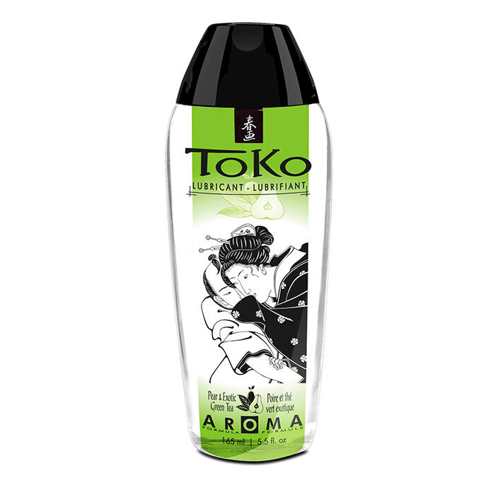 Shunga Toko Aroma Lubrificante Pera e Tè Verde 165ml Body-Safe