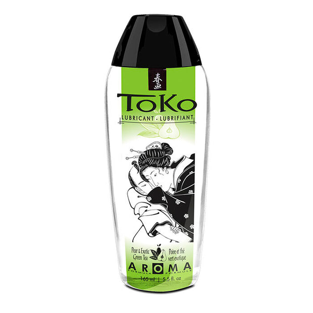 Shunga Toko Aroma Lubrificante Pera e Tè Verde 165ml Body-Safe