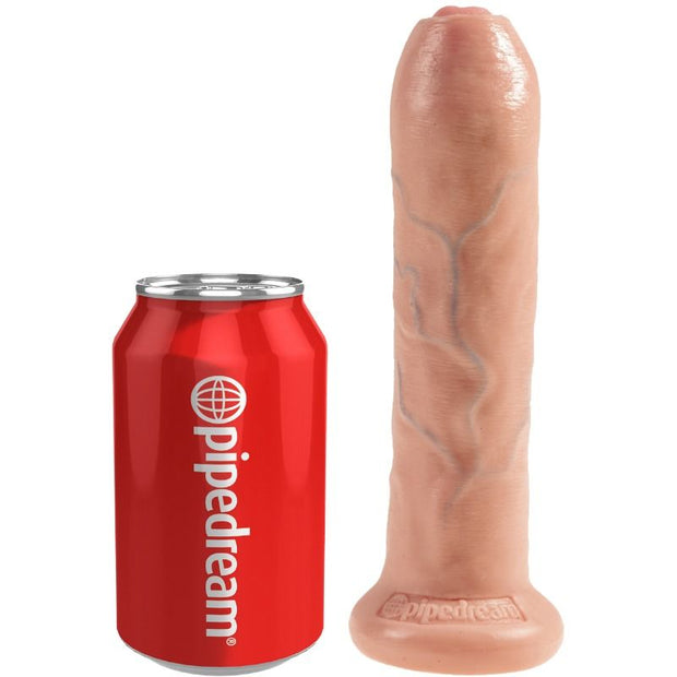 King Cock - Dildo Realistico Carne Non Tagliata 21 Cm